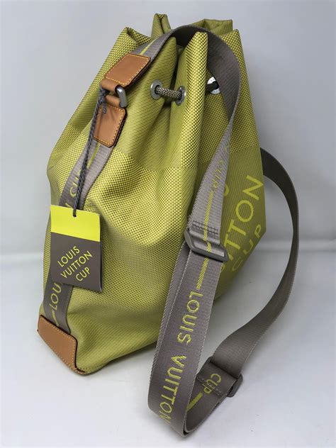 louis vuitton neon green bag|Louis Vuitton green backpack.